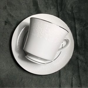 Crown Victoria Lovelace Tea Coffee Cup and Saucer Replacement